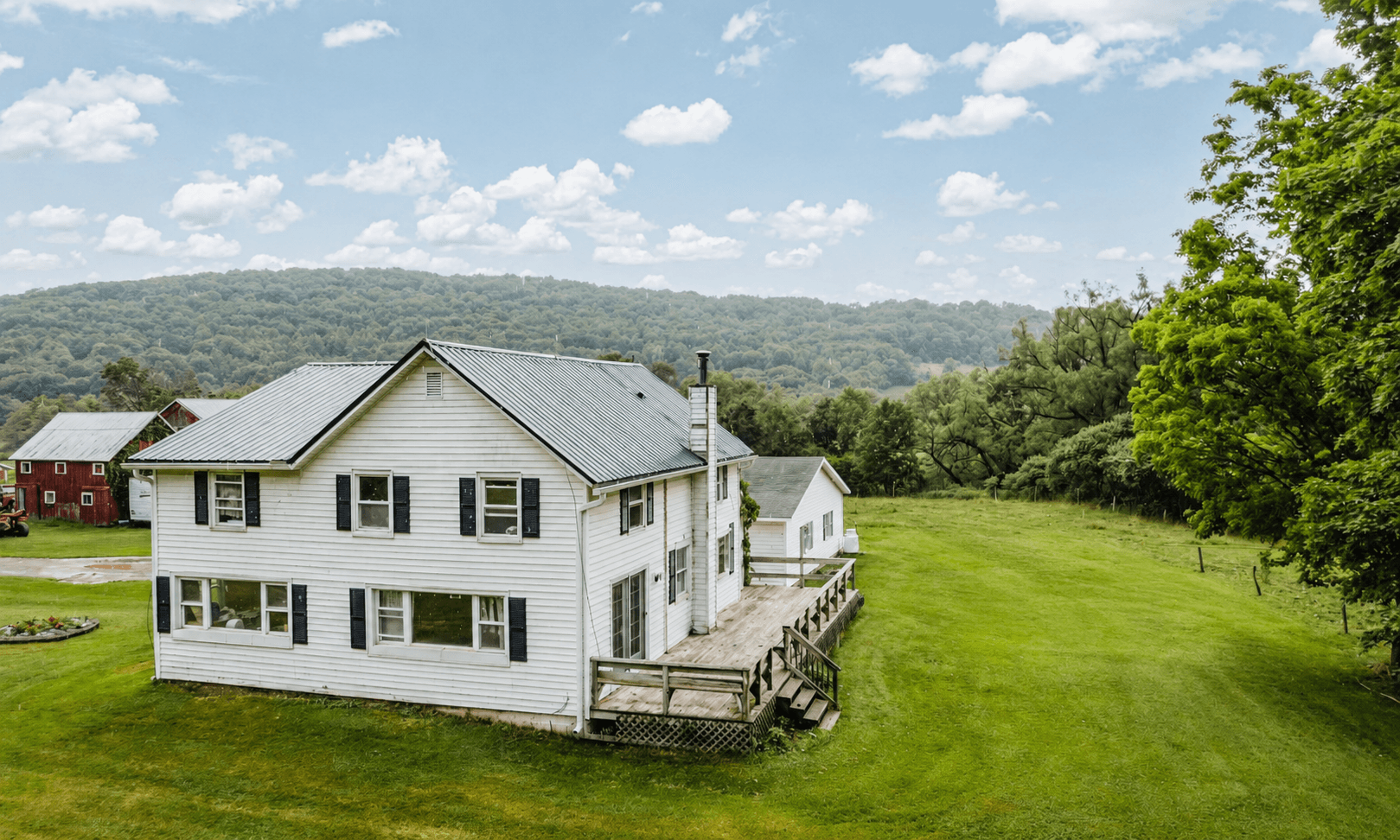 Ashridge guesthouse — four-bedroom residence separate from the main mansion and farmhouse, South Kortright, New York